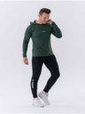 Nebbia Pantaloni de trening slim cu buzunare cu fermoar "Re-gain" 320 Negru