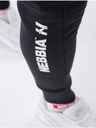 Nebbia Pantaloni de trening slim cu buzunare cu fermoar "Re-gain" 320 Negru