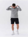 Nebbia Tricou cu glugă cu mânecă lungă 330 Gri deschis