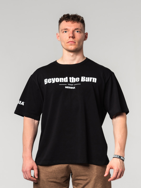Nebbia Tricou cu greutate mare din bumbac GRIND 356