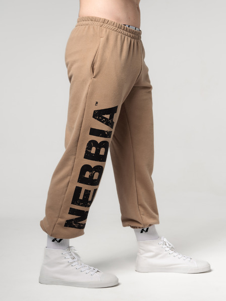 Nebbia Pantaloni de trening largi cu buzunare GYM BRO 365