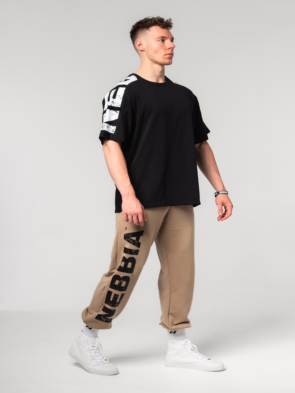 Nebbia Pantaloni de trening largi cu buzunare GYM BRO 365