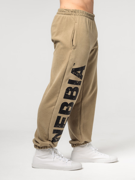 Nebbia Pantaloni de trening largi cu buzunare GYM BRO 365