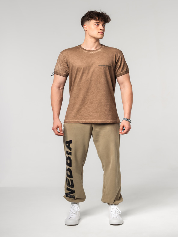 Nebbia Pantaloni de trening largi cu buzunare GYM BRO 365