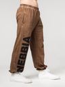 Nebbia Pantaloni de trening largi cu buzunare spălăcite GYM BRO 373