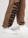 Nebbia Pantaloni de trening largi cu buzunare spălăcite GYM BRO 373