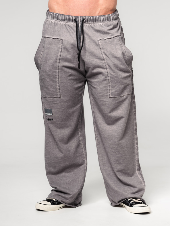 Nebbia Pantaloni de trening spălăciți cu buzunare NO SHORTCUTS 372