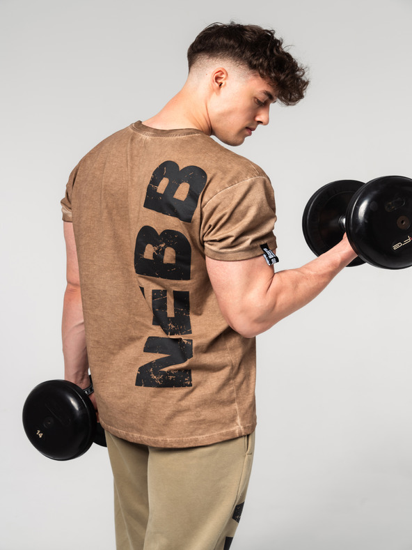 Nebbia Tricou din bumbac spălăcit MAX OUT 357