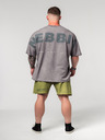 Nebbia Tricou supradimensionat decolorat NO SHORTCUTS 369