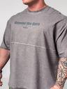 Nebbia Tricou supradimensionat decolorat NO SHORTCUTS 369