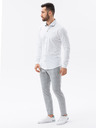Ombre Clothing Cămașă tricotată cu mânecă Slim pentru bărbați Îmbrăcăminte Ombre