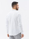 Ombre Clothing Cămașă tricotată cu mânecă Slim pentru bărbați Îmbrăcăminte Ombre