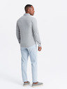 Ombre Clothing Cămașă tricotată cu mânecă Slim pentru bărbați Îmbrăcăminte Ombre