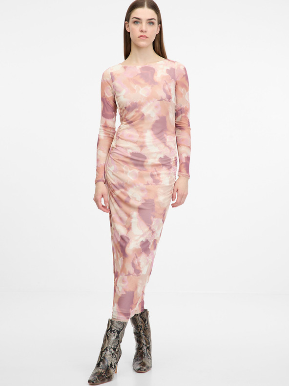 Orsay Rochie midi de damă roz deschis ORSAY