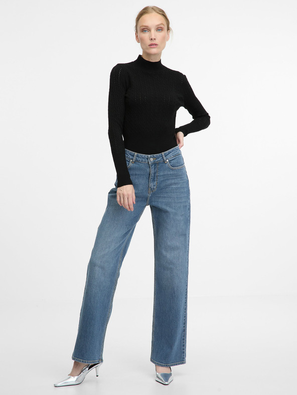 Orsay Pulover de damă negru ORSAY