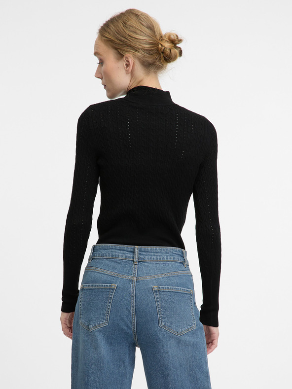 Orsay Pulover de damă negru ORSAY