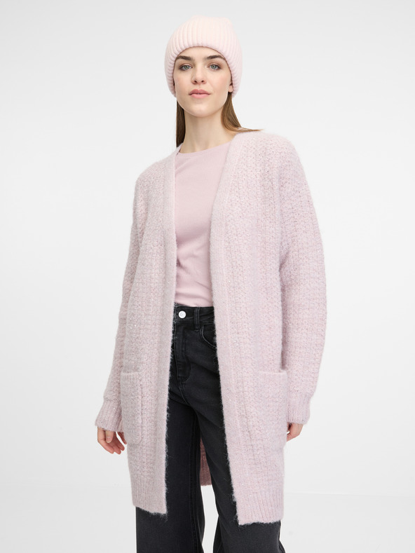 Orsay Cardigan pentru femei roz deschis ORSAY