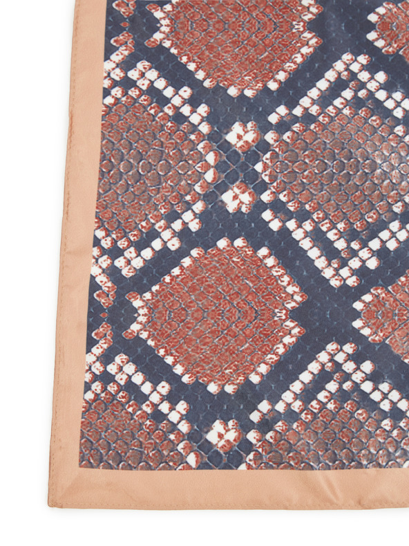 Orsay Eșarfă maro cu model pentru femei ORSAY