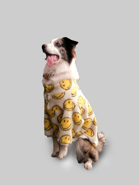GAP Hăinuță pentru câine fleece Gap × SmileyWorld® GAP