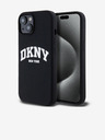 DKNY Liquid Silicone Arch Logo MagSafe Back Cover pentru iPhone 14 negru DKNY