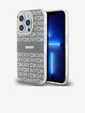 DKNY PC/TPU Repeat Pattern Tonal Stripe Magsafe Back Cover pentru iPhone 15 Pro bej DKNY
