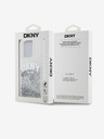 DKNY Liquid Glitter Arch Logo Back Cover pentru iPhone 15 Pro Transparent DKNY