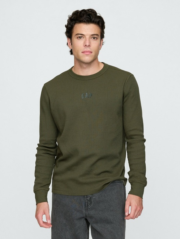 GAP Tricou cu model waffle GAP