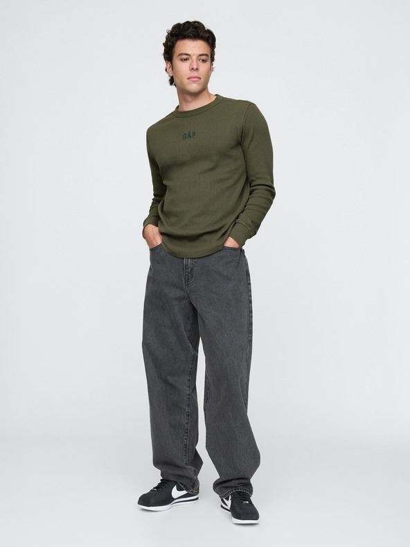 GAP Tricou cu model waffle GAP