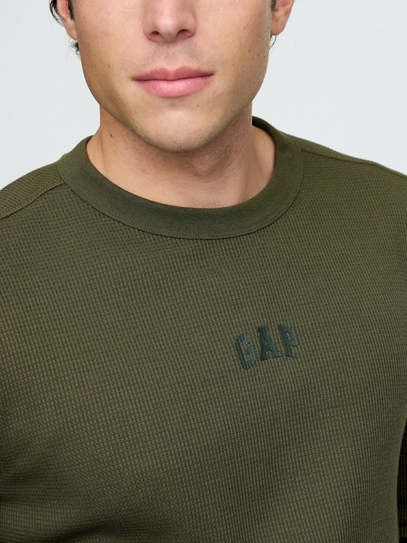 GAP Tricou cu model waffle GAP