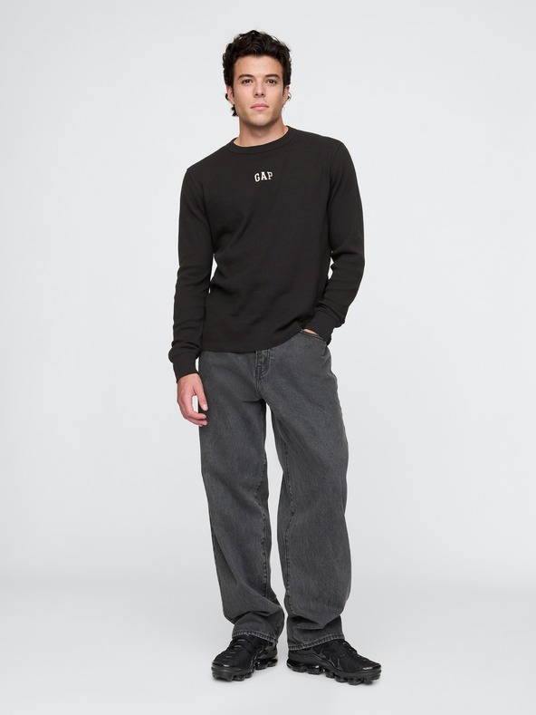 GAP Tricou cu model waffle GAP