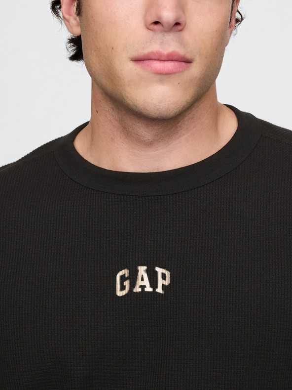GAP Tricou cu model waffle GAP