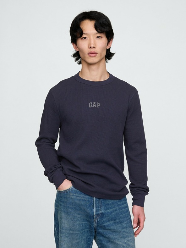 GAP Tricou cu model waffle GAP