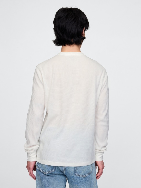 GAP Tricou cu model waffle GAP