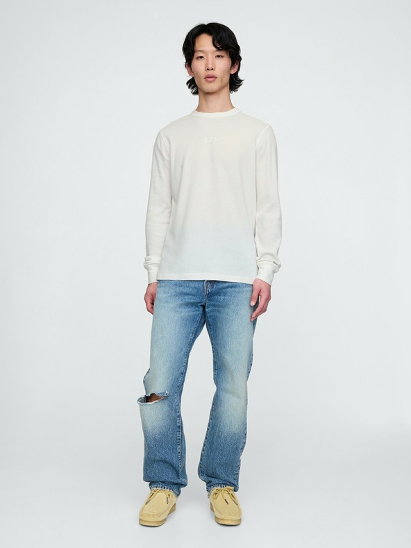 GAP Tricou cu model waffle GAP