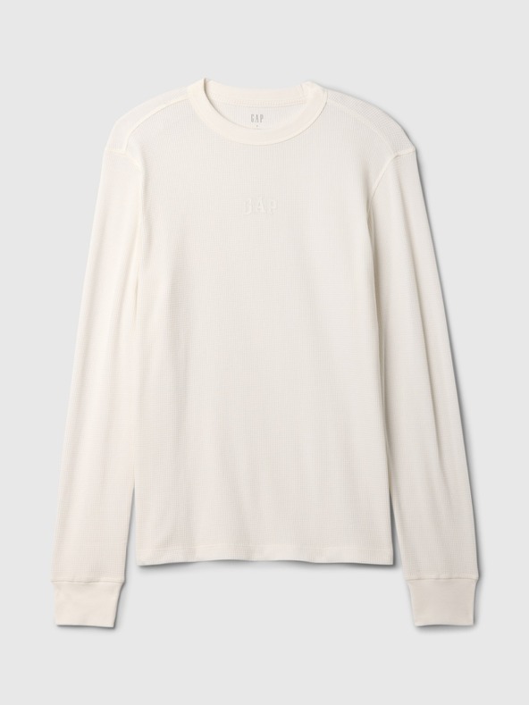 GAP Tricou cu model waffle GAP