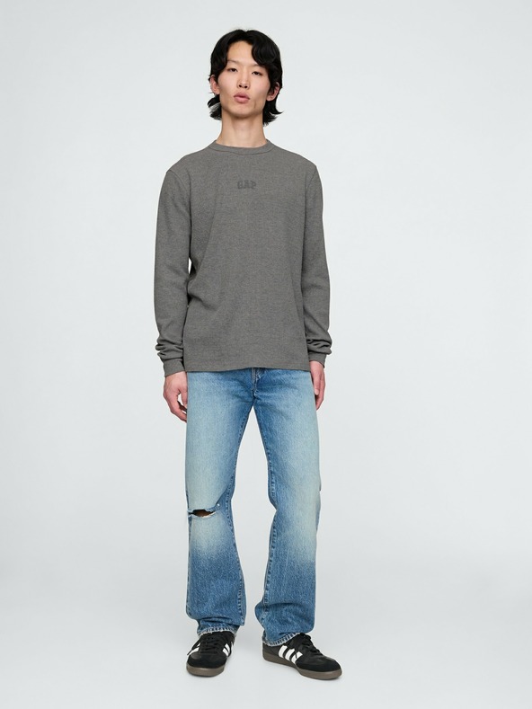 GAP Tricou cu model waffle GAP