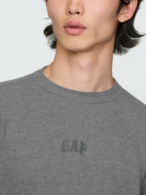 GAP Tricou cu model waffle GAP