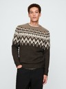GAP Pulover cu amestec de lână Fair Isle GAP