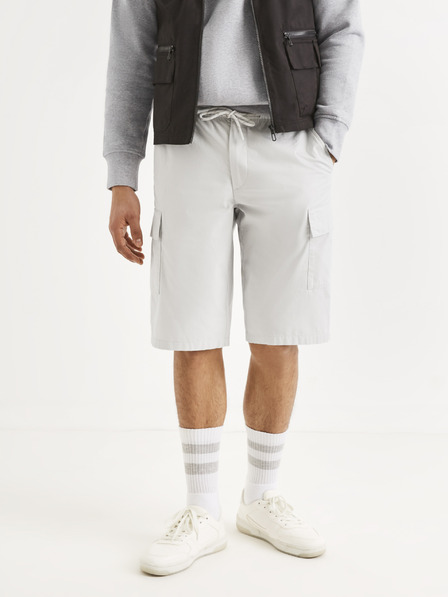 Celio Pantaloni scurți gri deschis Celio Rolver2Bm