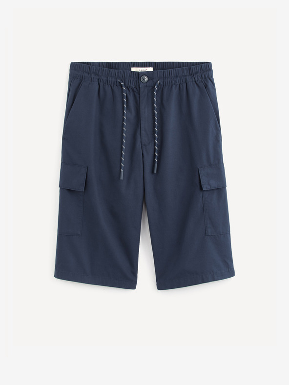 Celio Pantaloni scurți albastru închis Celio Rolver2Bm