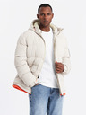 Ombre Clothing Jachetă sport călduroasă pentru bărbați Ombre Clothing cu glugă dublă