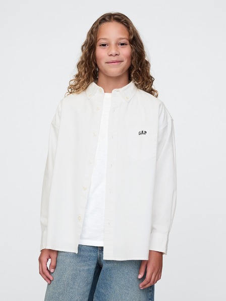 GAP Cămașă oversize Oxford pentru copii GAP