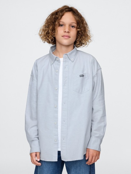 GAP Cămașă oversize Oxford pentru copii GAP