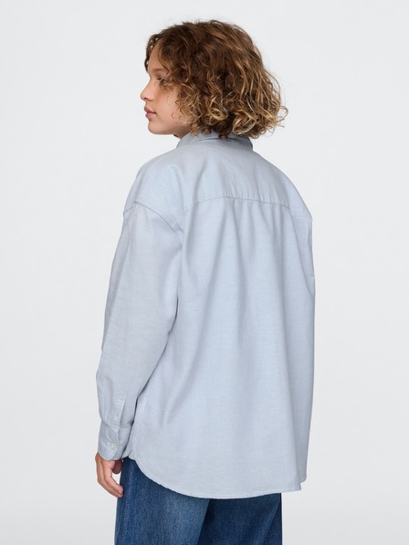 GAP Cămașă oversize Oxford pentru copii GAP