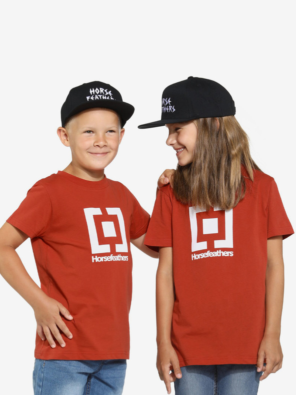 Horsefeathers Horsefeathers Kids tricou de bază - roșu