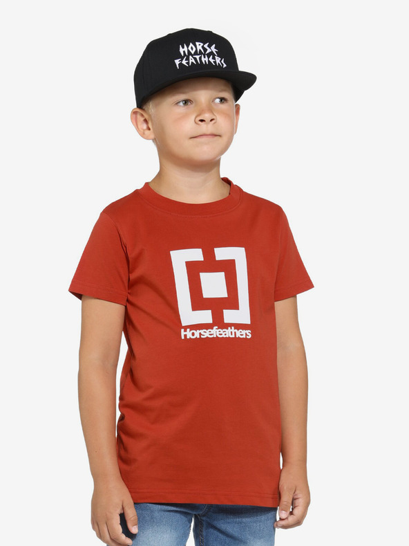 Horsefeathers Horsefeathers Kids tricou de bază - roșu
