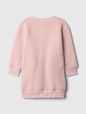 GAP Baby rochiță din sherpa cu logo GAP