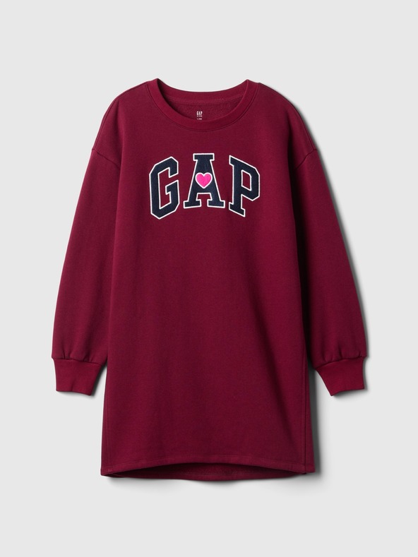 GAP Rochie tip hanorac cu logo pentru copii GAP