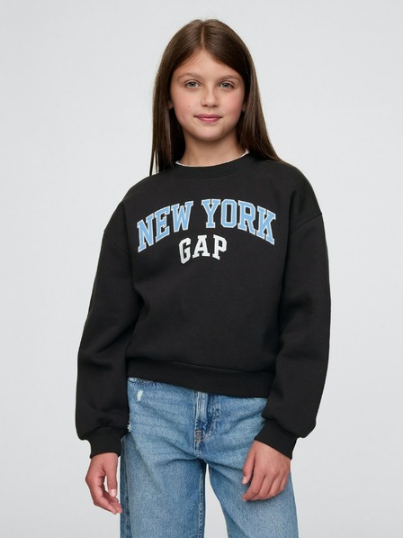 GAP Hanorac oversize pentru copii cu logo GAP