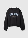 GAP Hanorac oversize pentru copii cu logo GAP